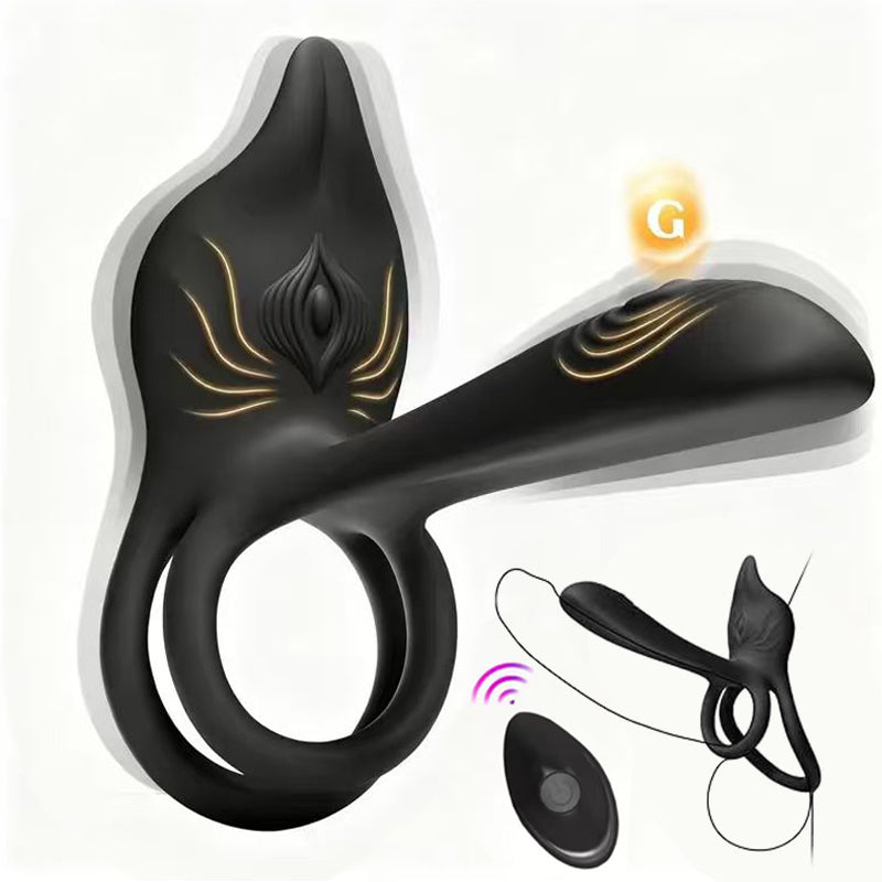 🎁Juxek™ Enchanted Girl Luxe Smart Vibrating Ring – App-Controlled Pleasure for Couples 💫(2)