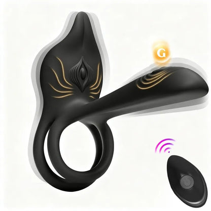 🎁Juxek™ Enchanted Girl Luxe Smart Vibrating Ring – App-Controlled Pleasure for Couples 💫（2）